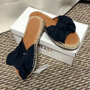 New Navy Sandals